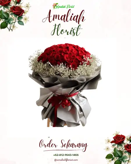 Buket Bunga Garden Wedding Jakarta Selatan