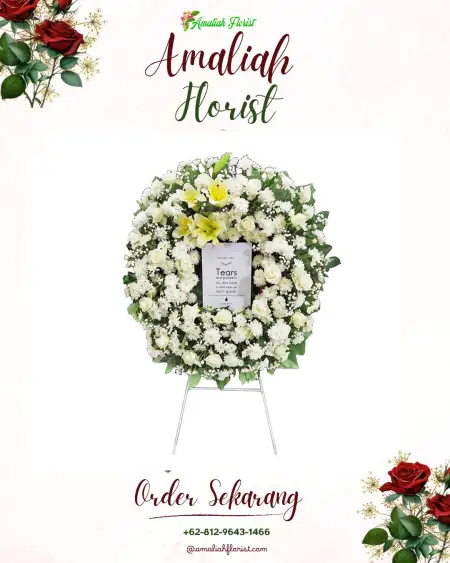 Krans Bunga Duka Garden Wedding Jakarta Selatan