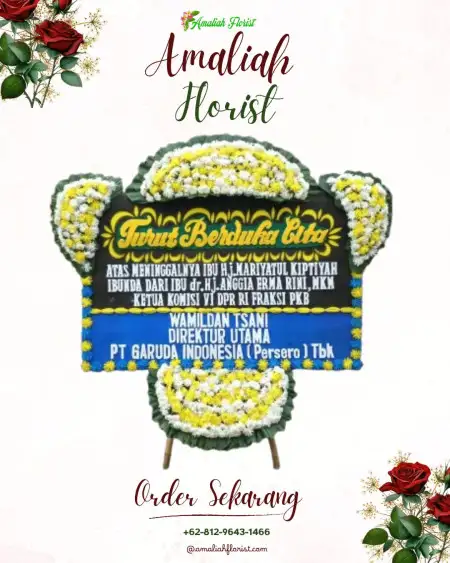 Papan Bunga Duka Garden Wedding Jakarta Selatan