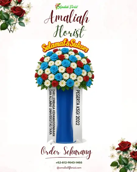 Standing Flowers Garden Wedding Jakarta Selatan
